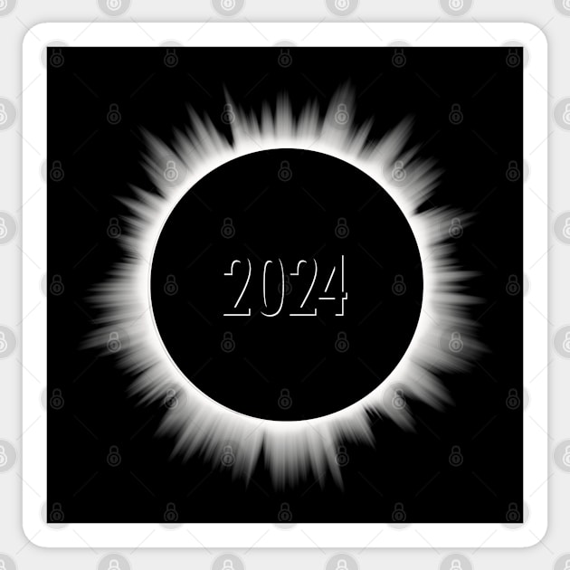 Eclipse 2024 Sticker by C|D Designs